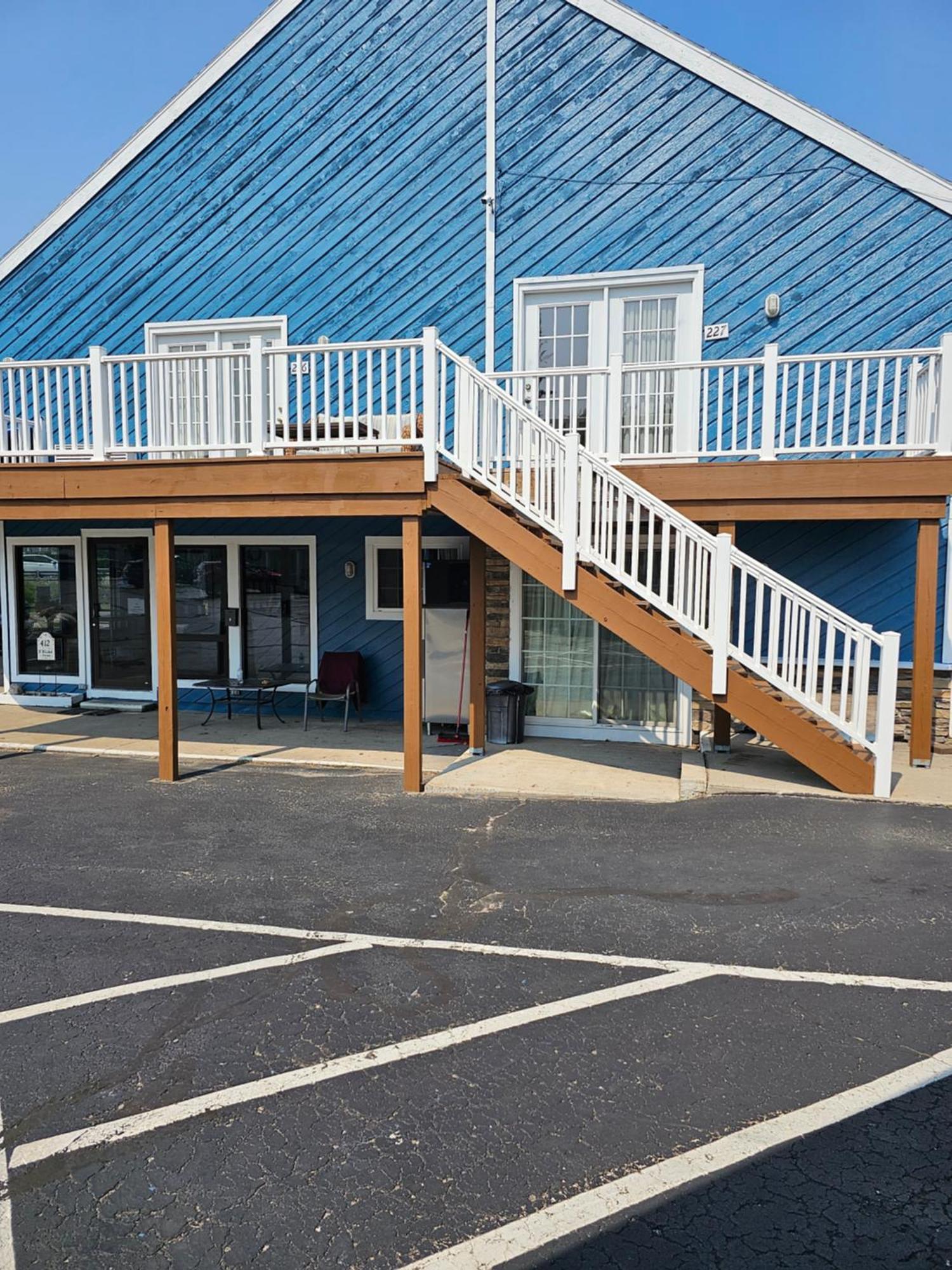 Knights Inn Mackinaw Stadt Exterior foto